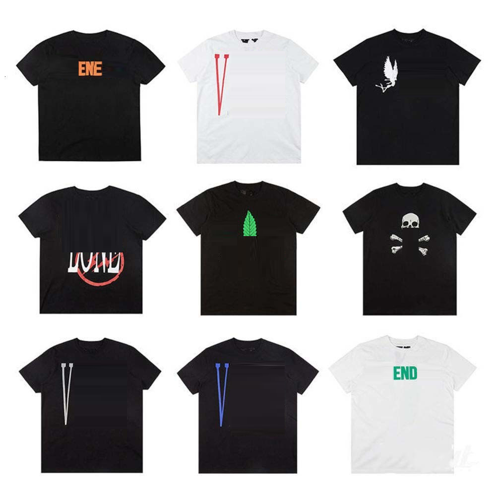 

T court homme designer Big V mens t shirts luxury Reflective women men Short Sleeve tshirt letter printed love tees Black White Orange T-Shirts Size -XL, Supplement (not shipped separately)