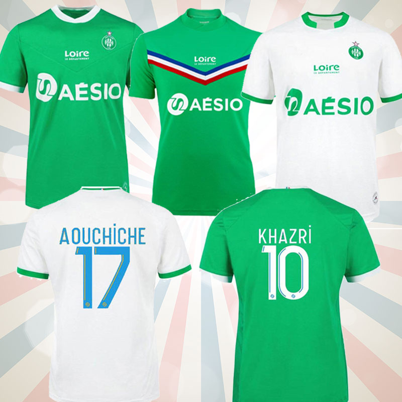 

20 21 MAILLOT AS Saints-Etienne kids man soccer Jerseys home away ADULT 2021 ST Etienne KHAZRI BERIC BOUDEBOUZ AHOLOU man set FOOTBALL SHIRT, Home kids