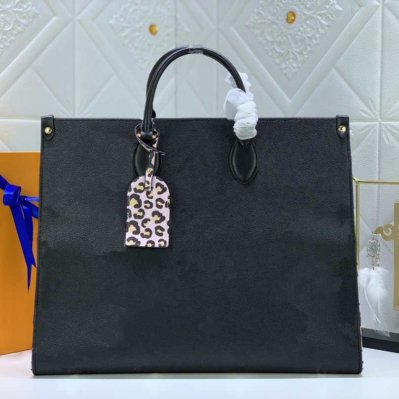 

Fashion lady bag large capacity womens totes bags mixed color design high-quality handbag purse, Dust bag