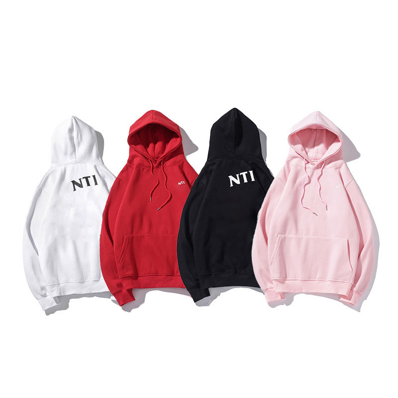 

Fashion new anti social club trend Korean loose men's and women's Plush Hoodie