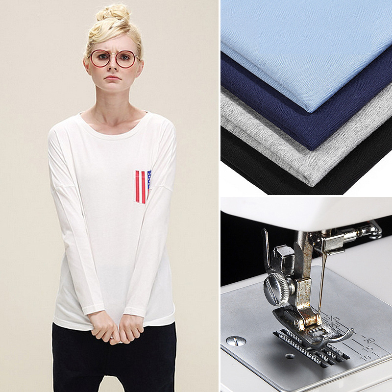 

t shirt taot- garment factory to undertake the production of women's small batch contract labor paage material, White