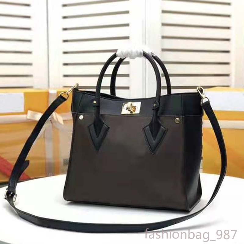 

Women's handbag large designer tramp bag bucket purse artificial leather53824