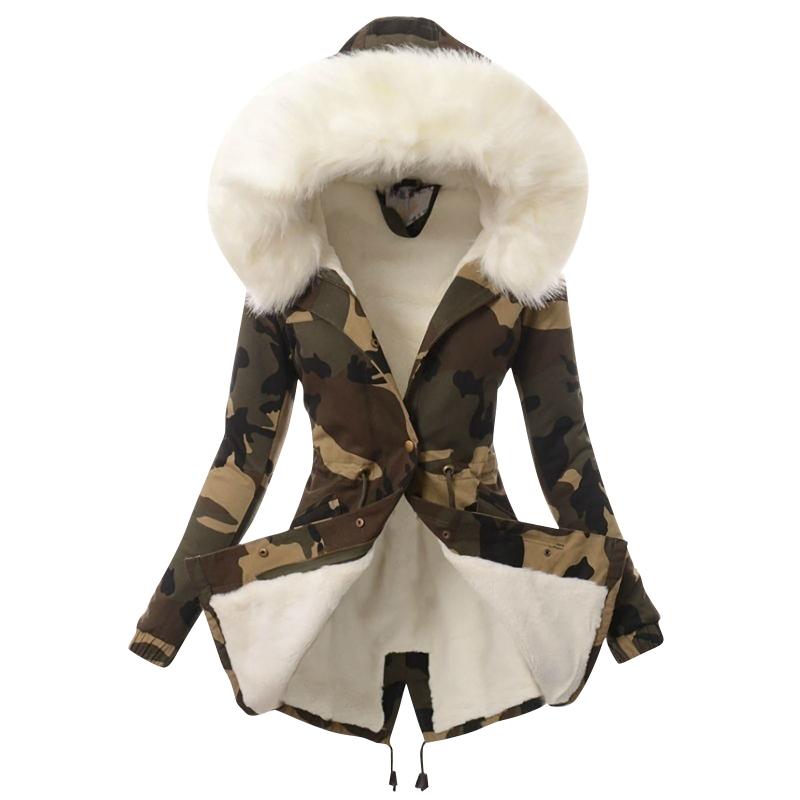 

Women's Jackets Hoodies Elegant For Women Harajuk Parkas Casual Long Sleeve Quilted Coats Winter Abrigos Mujer Invierno, Black;brown
