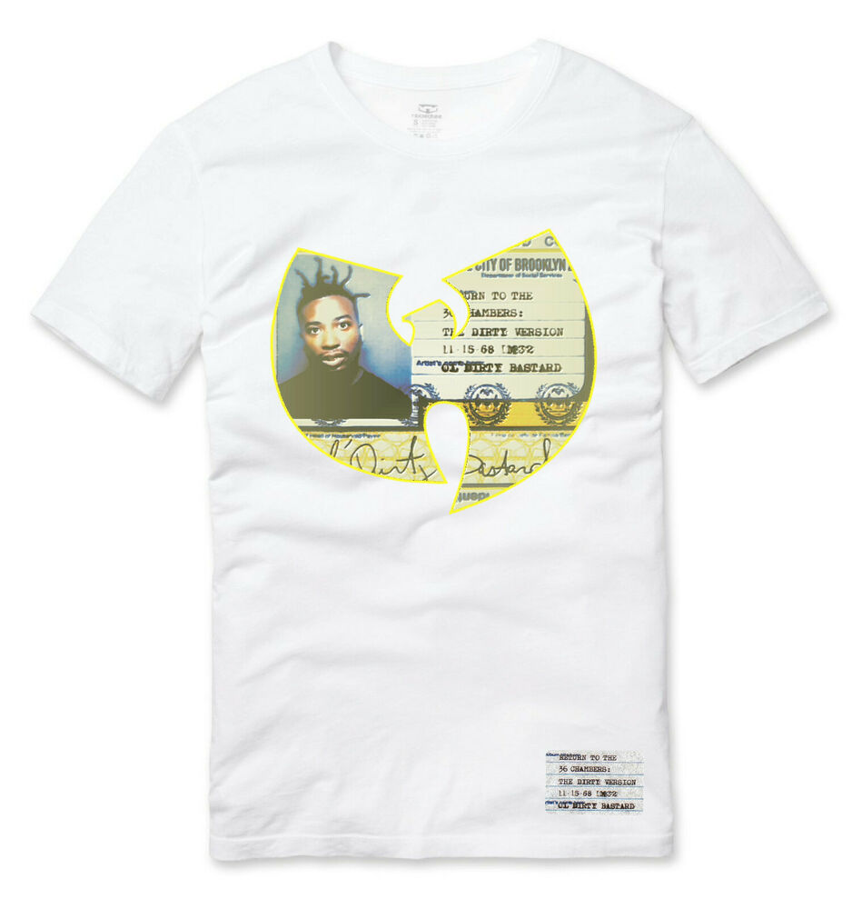 

ODB The Dirty Version Wu-Tang Clan Inspired Hip Hop T Shirt White, Mainly pictures