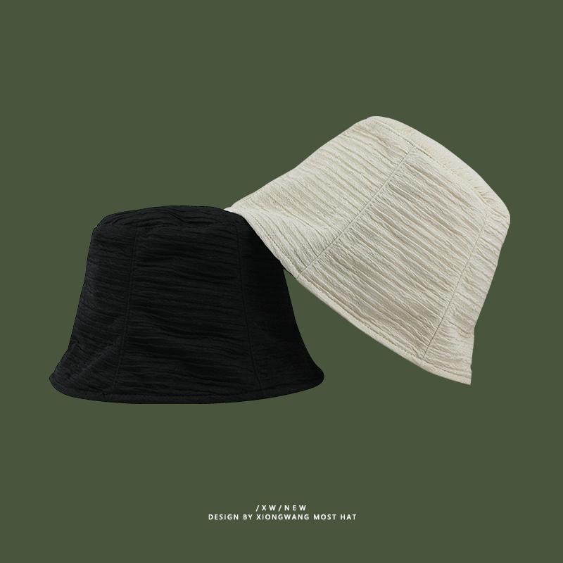 

Fashion Hats For Women Fishing Sun Protection Caps Cotton Hat Womens Cowgirl Casual Bucket Wide Brim, Black