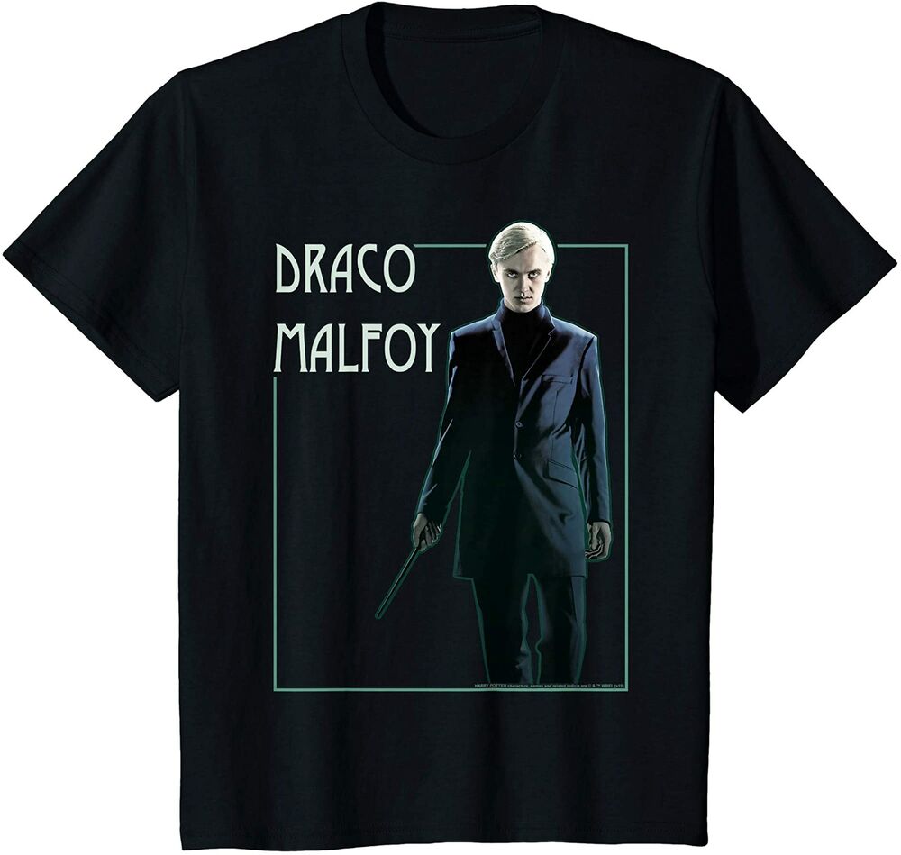 

Harry Potter Draco Malfoy Simple Framed Portrait T-Shirt Size M - 5XL, White;black