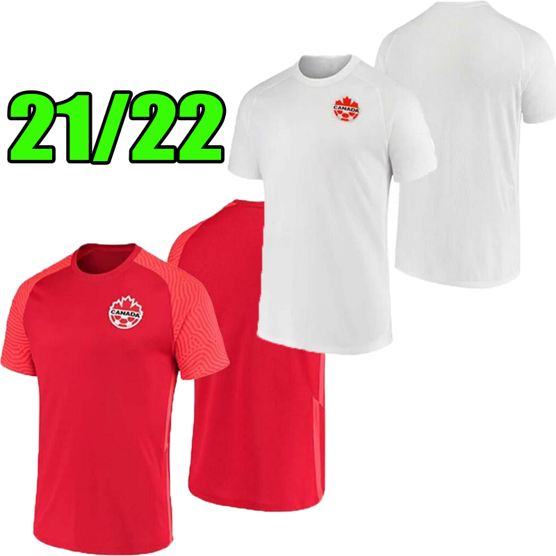 

21/22 High-quality Newest Canada Soccer Jerseys national team Home Red Away White Kits 2021 2022 DAVIES DAVID LARIN CAVALLINI LARYEA MILLAR HOILETT football shirts, 2021;home