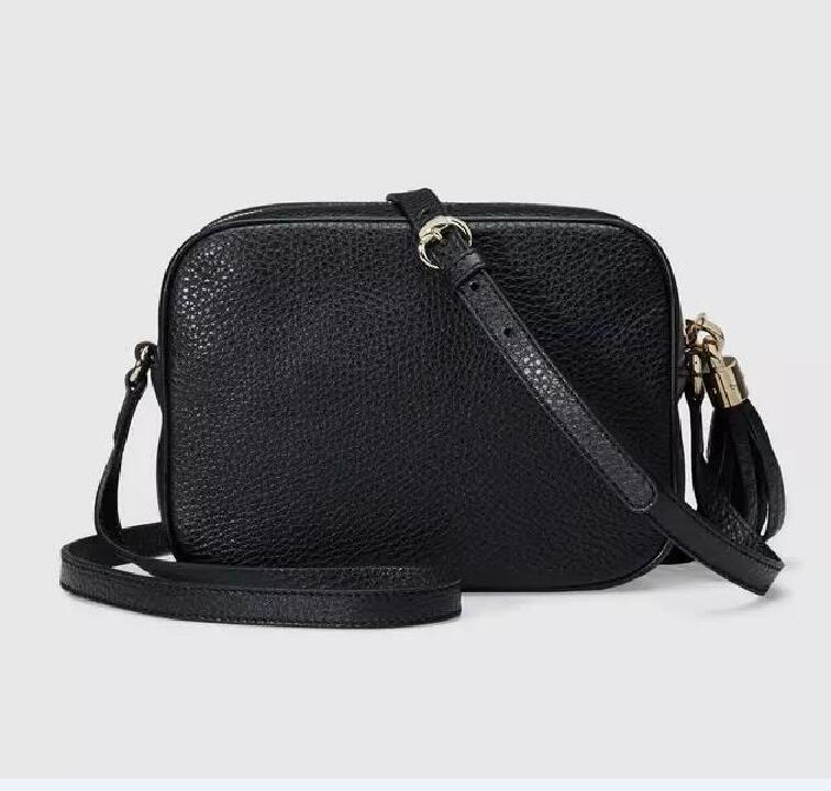 

2022 Women Leather Soho Bag Disco Shoulder Bag Purse 308364, Red