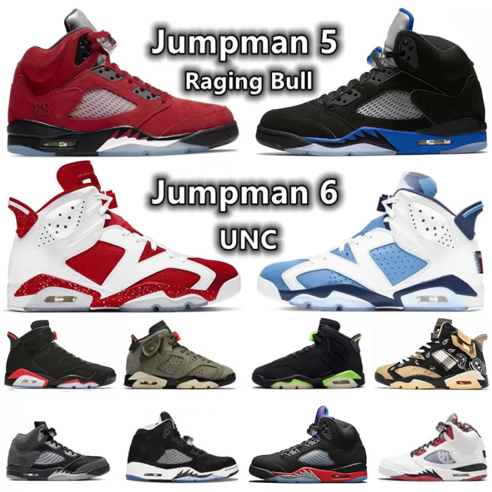 

Jumpman men basketball shoes 5 5s Stealth Racer Blue Raging Bull Bluebird What The 6 6s UNC Red Oreo Oregon Black Carmine Tinker Mens Trainers Sports Sneakers, 27