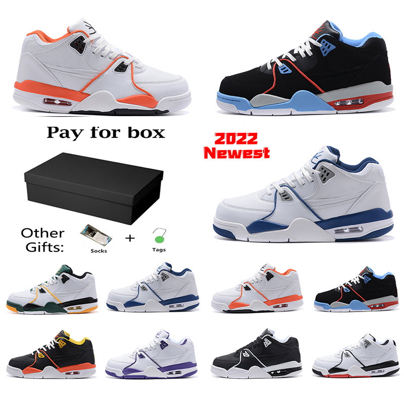 

2022 air Flight 89 mens running shoes Court purple Raygun Black white oreo Rucker Park True Blue red yellow men sports sneakers outdoor jogging walking With box 40-45, Item#2