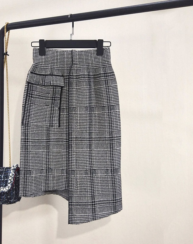 

Rabbit cashmere irregular knit skirt, Default color