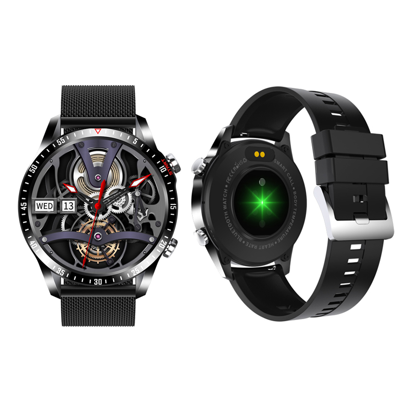 

Smart Watches Health Bracelets CK29Plus Full Round Screen Temperature Monitoring Bluetooth Call Heart Rate Sports Fitness Waterproof SmartWatch