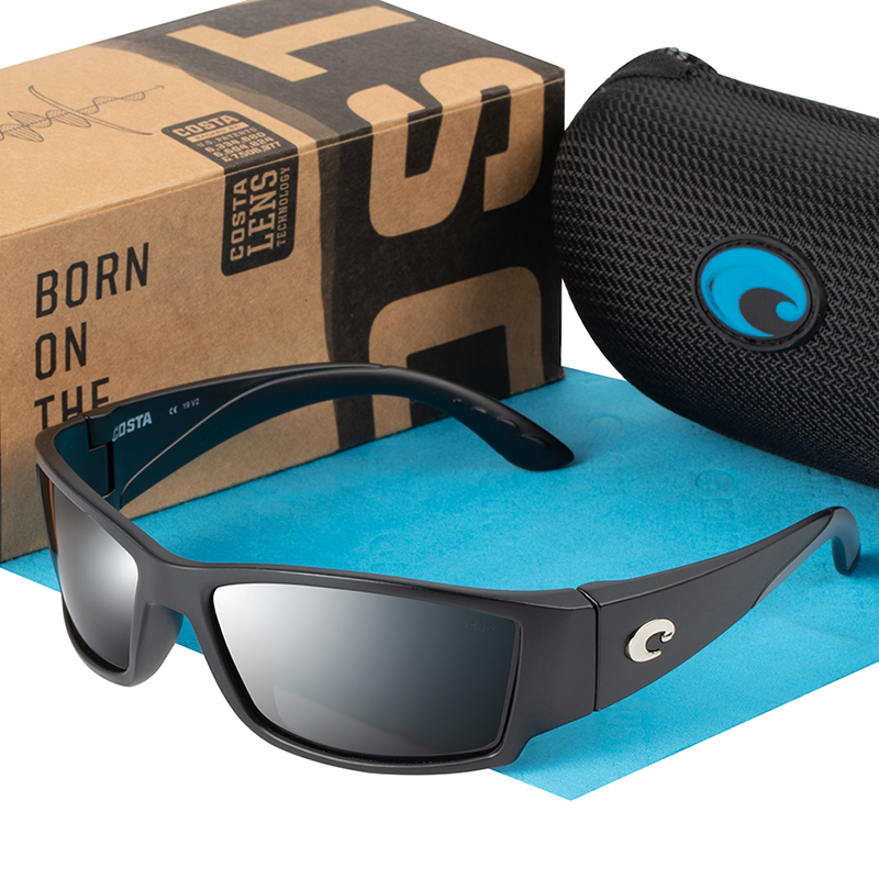 

Corbina Brand Design Polarized Sunglasses For Men Retro Square Driving Shades Male Costa Sunglasses Men Sport Goggle Oculos UV400, White;black