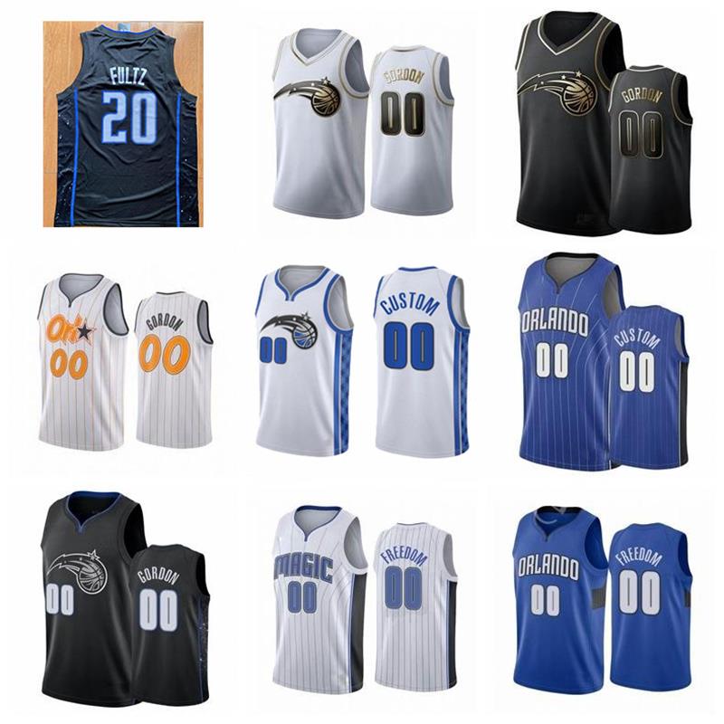 

Magics Jerseys Jonathan Isaac Basketball Cole Anthony Markelle Fultz City Wendell Carter Jr. Terrence Ross Bamba Moritz Wagner Edition Jalen, Black;red