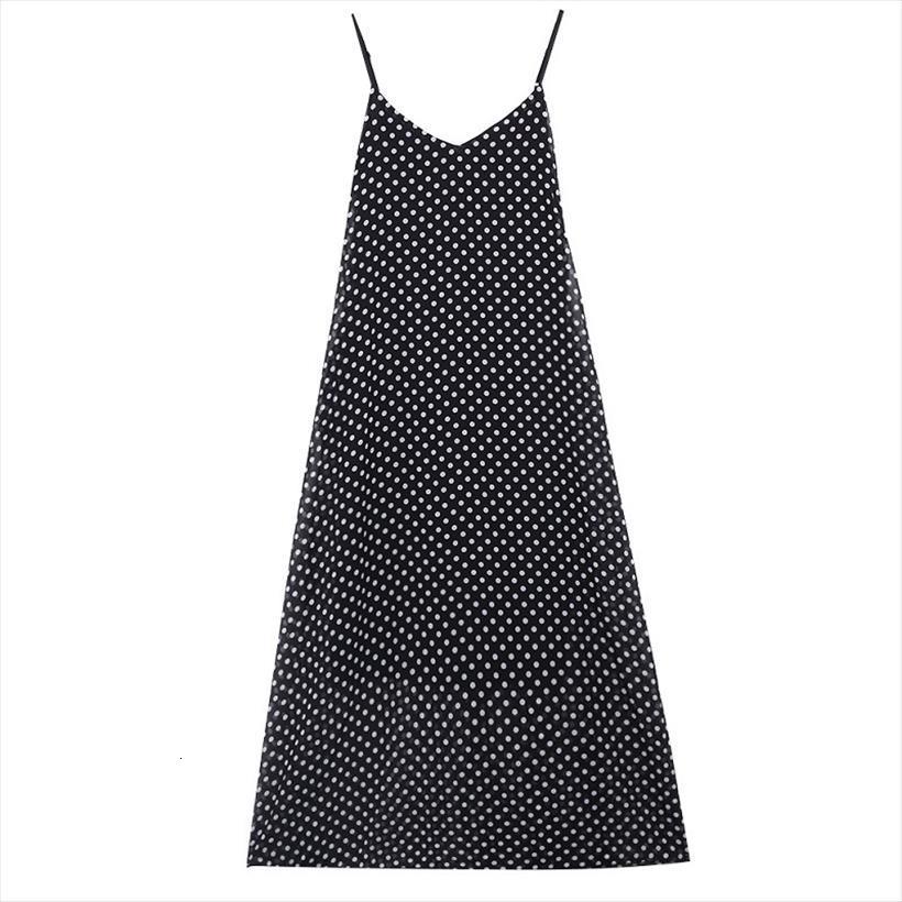 

summer polka dots maxi long women dresses casual beach chiffon party style vestidos de festa, Black;gray