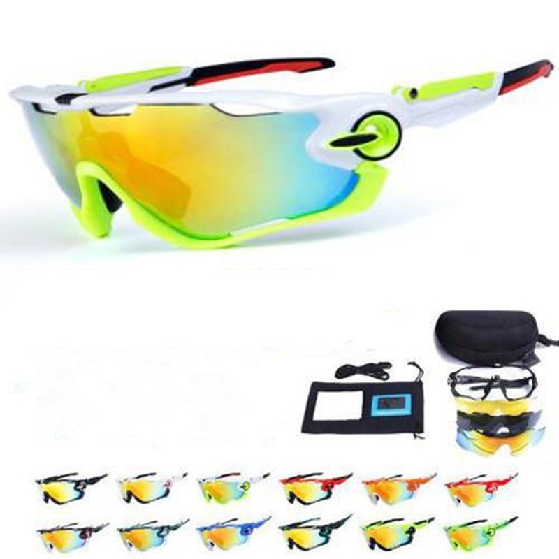 

2020 Polarized Brand Cycling Sunglasses Racing Sport Cycling Glasses Mountain Bike Goggles Interchangeable 3 Lens Outdoor Cycling EyewearWQ