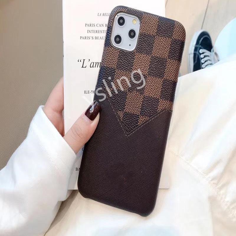

LP1 Designer LV&#13LOUISVITTONÂ VUTTON V UITTON Phone Cases for Iphone 12 Pro Max 11 7 8 plus X xs XR fashion PU Luxury Leather with card ba