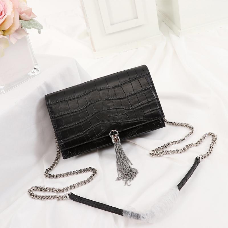 

Hot styles Alligator skin women bags Leather imported crocodile pattern Star love dandle Although the appearance gradeis highpractical