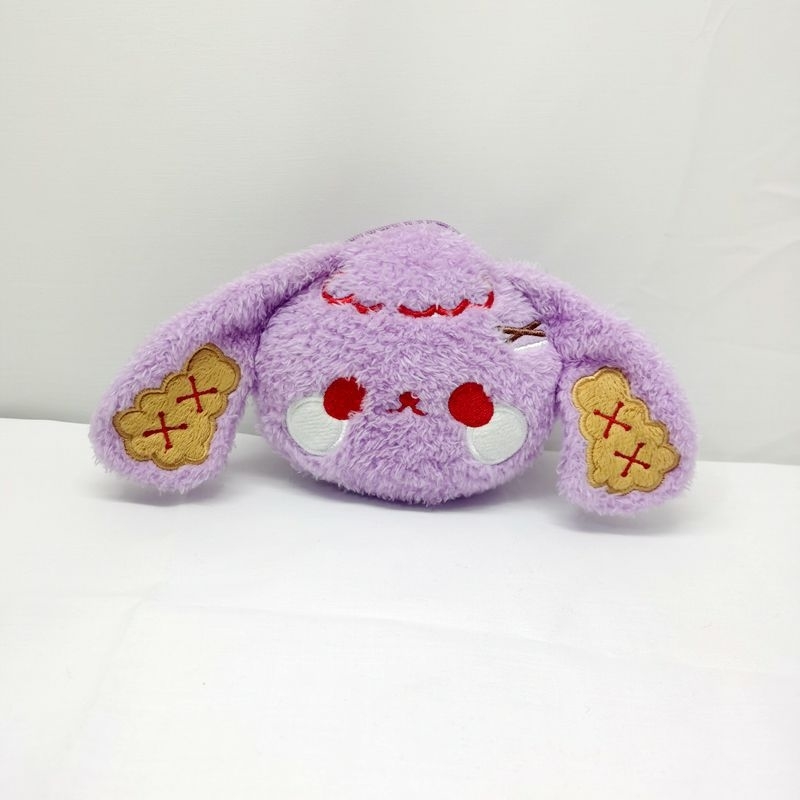 

10cm short plush wallet travel souvenir gift, Violet