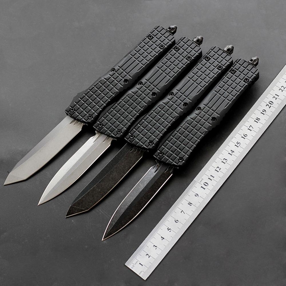 

Hifinder Tactical Combat Knife D2 Blade black 6061-T6 Aviation aluminum handle outdoor tool camping fishing Utility hunting knives survival
