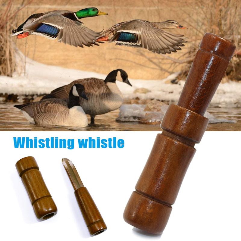 

Other Sporting Goods Wood Duck Hunting Call Whistle Mallard Buck Dog Whistles Tool 55 B2Cshop