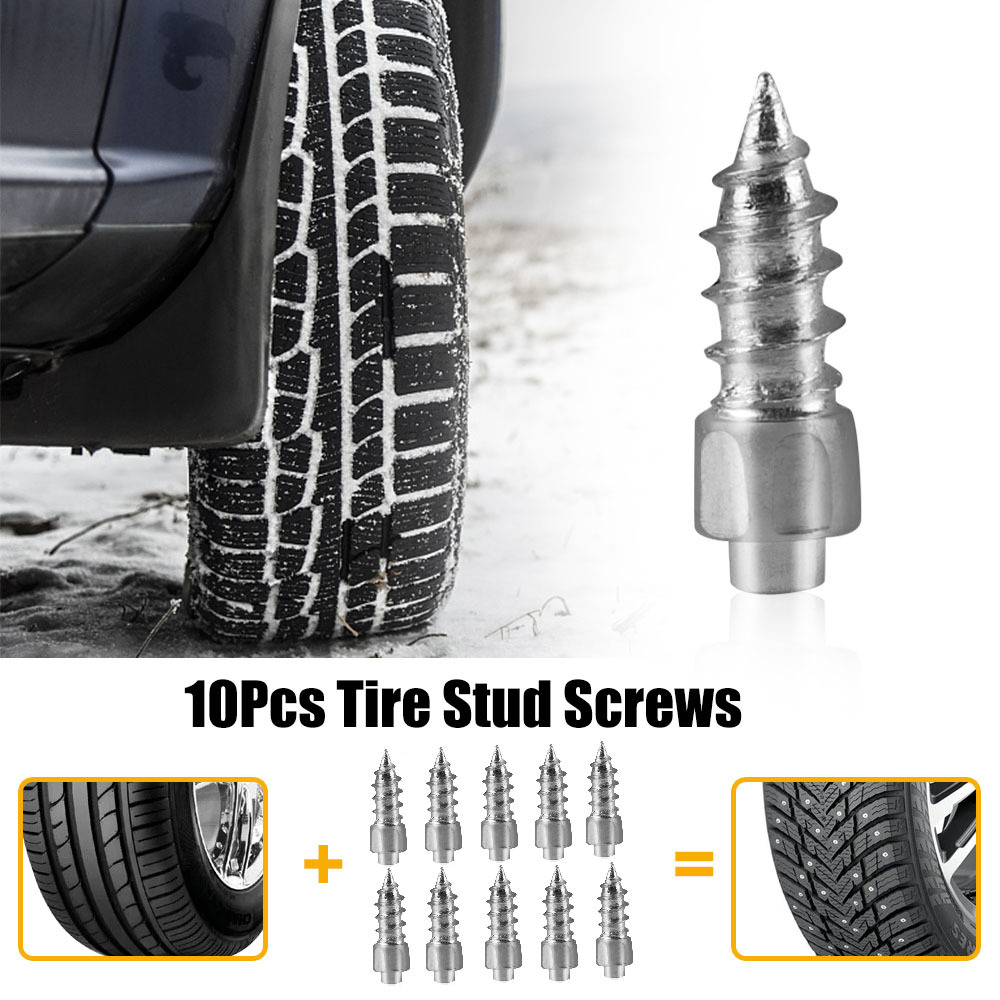 

Car Tire Studs Anti-Slip Screws Nails Auto Motorcycle Bike Truck Off-road Tyre Anti-ice Spikes Snow Sole Tire Cleats Universal