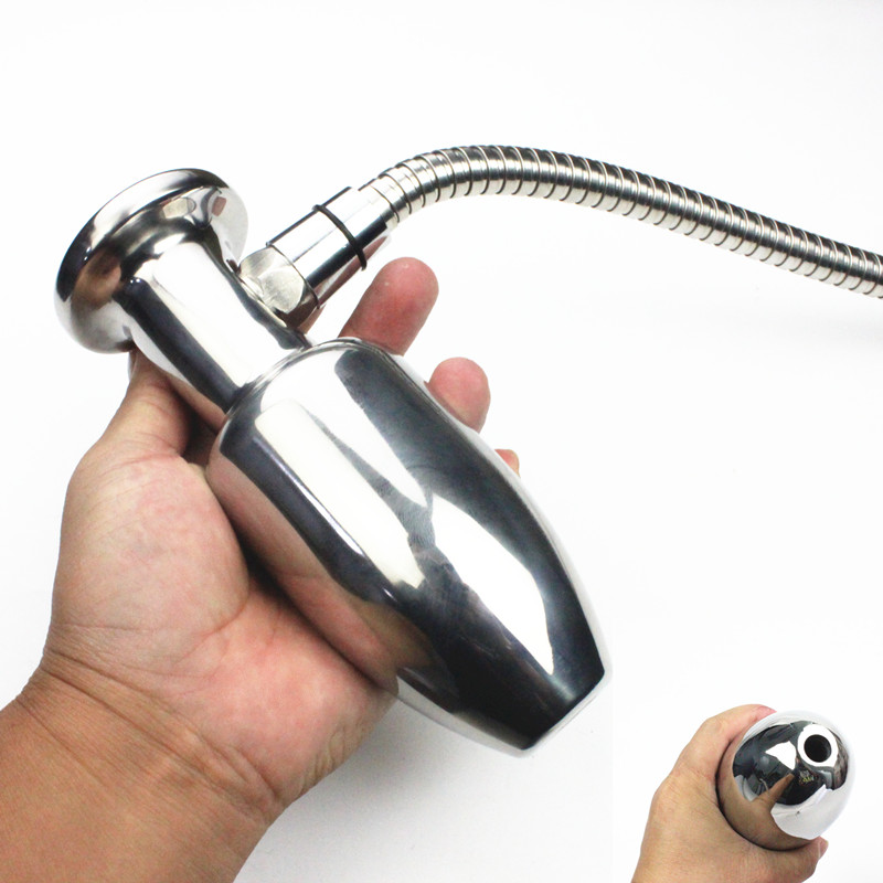 

5 Sizes Anal Plugs Enemator Enema Devices Butt Shower Cleaner Vaginal Intestinal Clearing Anus Dialtor Sex Procucts for Male and Female HH88