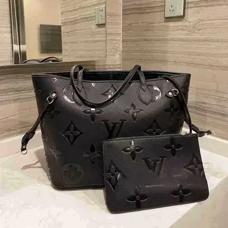 

women Designers Luxurys bags handbags flower composite tote leather clutch shoulder bags ladies purse with wallet GG's LOUIS's VUTTON's VITTONings LVs YSLs, Old flower