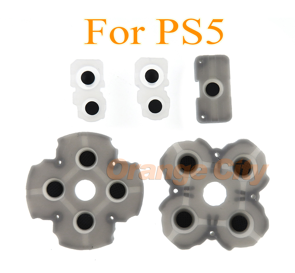 

Conductive Rubber Contact Pad Button D-Pad for Sony PS5 Playstations 5 Controller Gamepad Joystick Joy Pad
