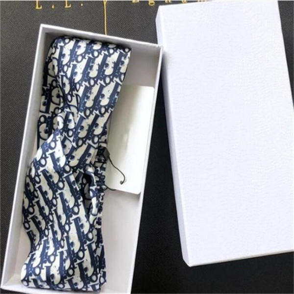 

Designer 100% Silk Cross Headband Women Elastic Hair bands Retro Turban Headwraps Gifts Letter Headbands