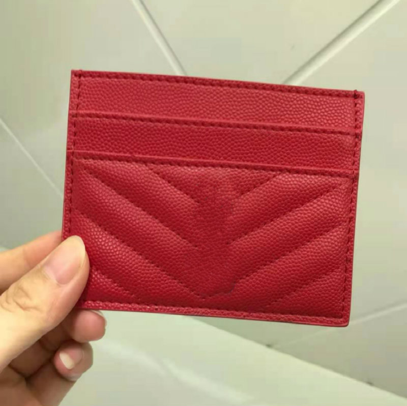 

european and american genuinel leather short wallet luxurys designers wallet mens womens wallet purse portafoglio uomo, Red;black