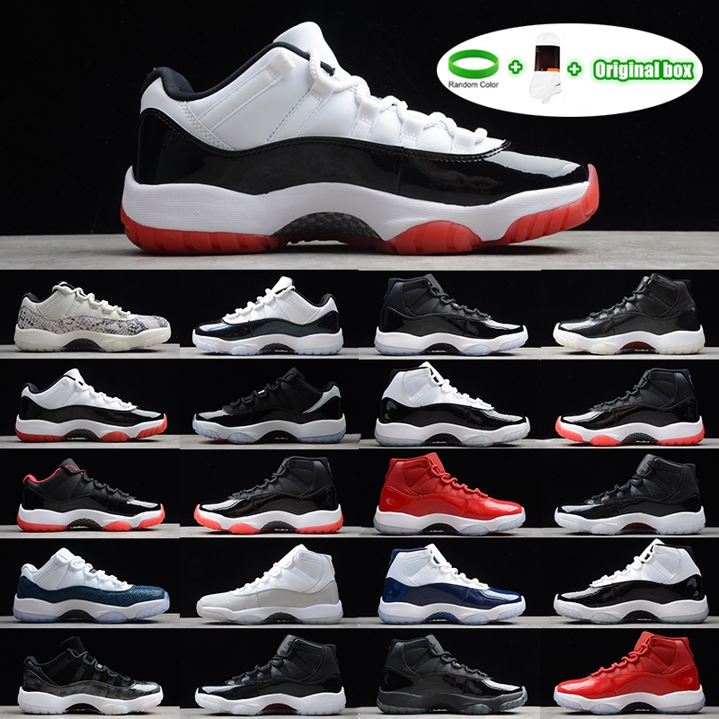 

Basketball shoes 11 jorden11s men sneakers jubilee 25th avviversary bred cool grey cap and gown pantone low white concord legend blue trainers