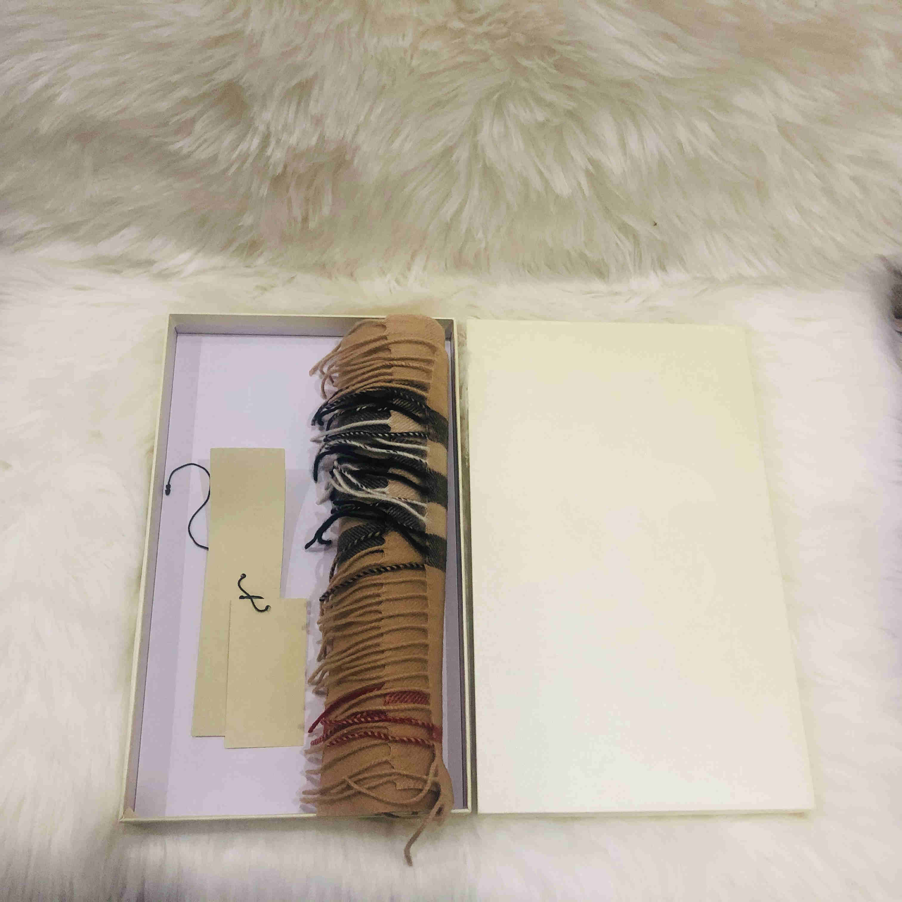 

Designer Scarves Rainbow Llattice High Quality Autumn winter Cashmere Scarves, Super Long Shawls Fashion Women's Soft Scarve With Gift bag