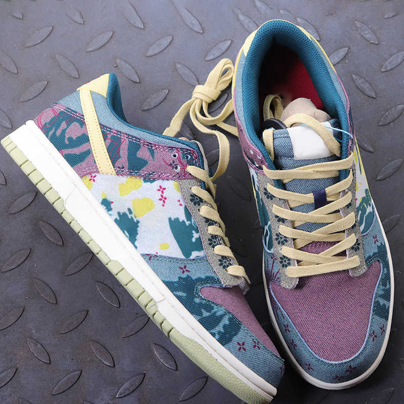 

2021 Top Quality Mens Women SB Dunk Lemon Wash Low Basketball Shoes Luxury Designer Slides Men Womens Dunks Running skateboard casual