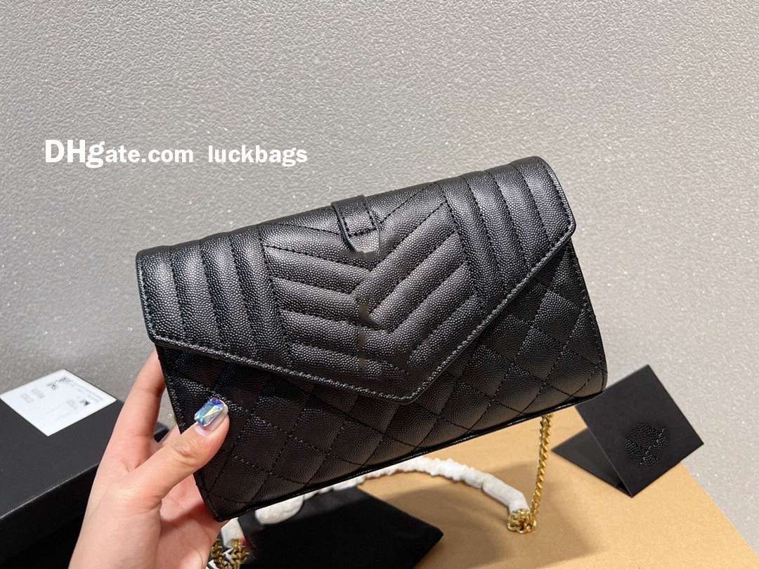 

Envelope Handbag Chain Bag Women luxurys Fashion Designer Bags Female clutch Classic High Quality Girl Handbags Shoulder Bags lady v6CI#