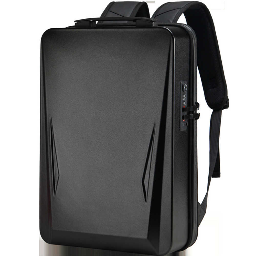 

Men Anti-theft 17.3 Inch Laptop Backpack PC Hard Shell Game Notebook USB Waterproof Backpacks Travel Bags Pack For Male 211018
