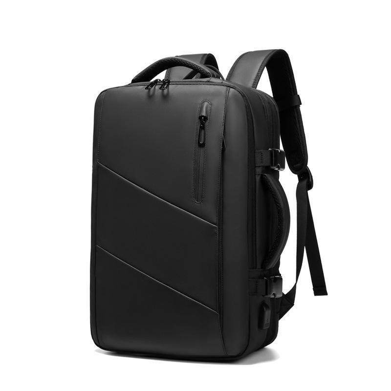 

Backpack Men Laptop 15.6 Business Bag Large Capacity USB Waterproof Oxford Multifunction Travel Back Pack Male Backbag Big Black