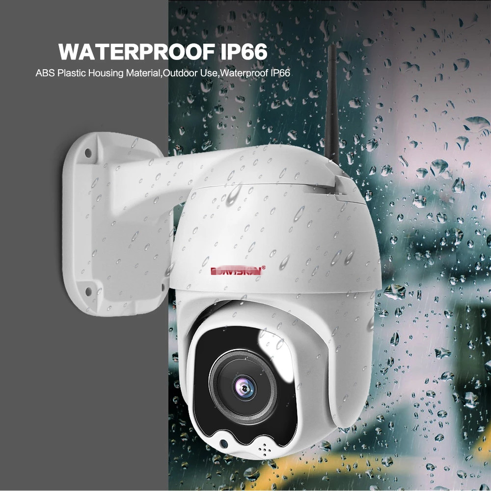 

1080P Wireless MINI PTZ IP WIFI Camera Speed Dome 2MP CCTV Security ONVIF Outdoor IR 30M Two Way Audio P2P APP CamHi