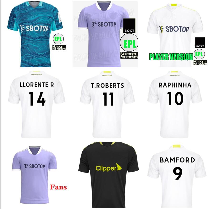 

2021 2022 leeds soccer jerseys utd COSTA ALIOSKI BAMFORD Hernandez 21 22 Klich Rodrigo  PHILLIPS HARRISON T ROBERTS COOPER POVEDA goalkeeper united football shirt, Red