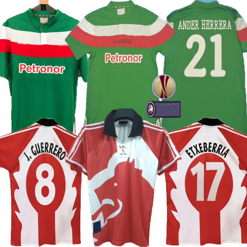 

1997 1998 Athletic Centenary Soccer Jersey2011 2012 Retro Athletic Bilbao Soccer Jersey Martinez J.GUERRERO ETXEBERRIA ANDER HERRERA Vintage, Black;yellow