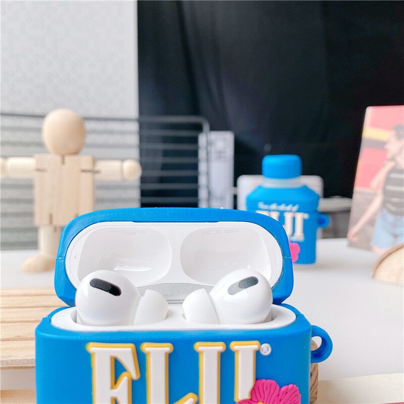 

3D Cute FIJI Water Drink Cases For AirPods 3 Headphone Protection Cover