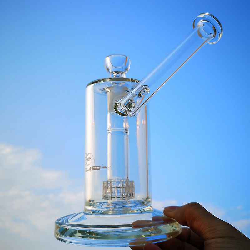 

Glass Bong Straight Type Heady Beaker Bongs Stereo Matrix Perc Mobius Sidecar Oil Dab Rigs 18mm Female Joint Water Pipes LOGO Available Hook