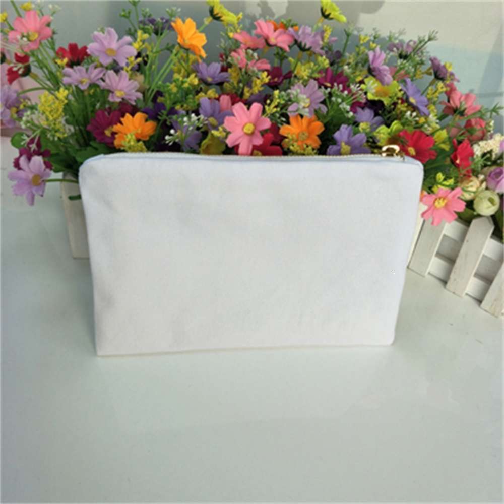 canvas zipper makeup bolsas wholesale