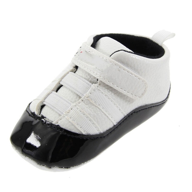 

Baby First Walker PU Leather Newborn Boys Girl Infant Prewalker Sneakers Red Bottom Shoes