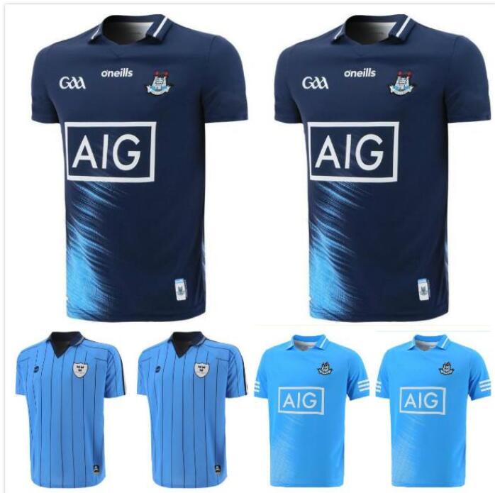 

2021 Dublin GAA Home rugby Jersey soccer Jerseys 21 22 ATH CLIATH shirt DAVID TREACY TOM CONNOLLY size -5XL, Black