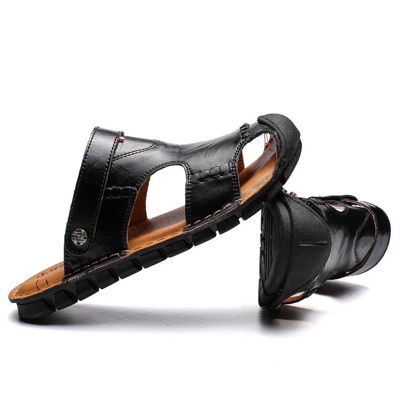 

2021 newest cross-border mens womens sport trainer sandals and slippers summer casual two-wear shoes beach sandal hollow leather shoe code, 1s3a7582_1