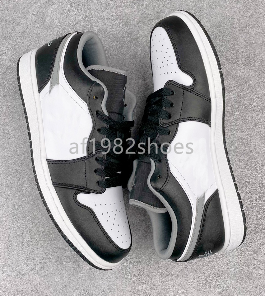 

2021 Mens Black White Particle Grey Shadow 2.0 low Basketball Shoes low-top Shadow-Themed jumpman 1s Men Womens Sportwear Sneakers Platform