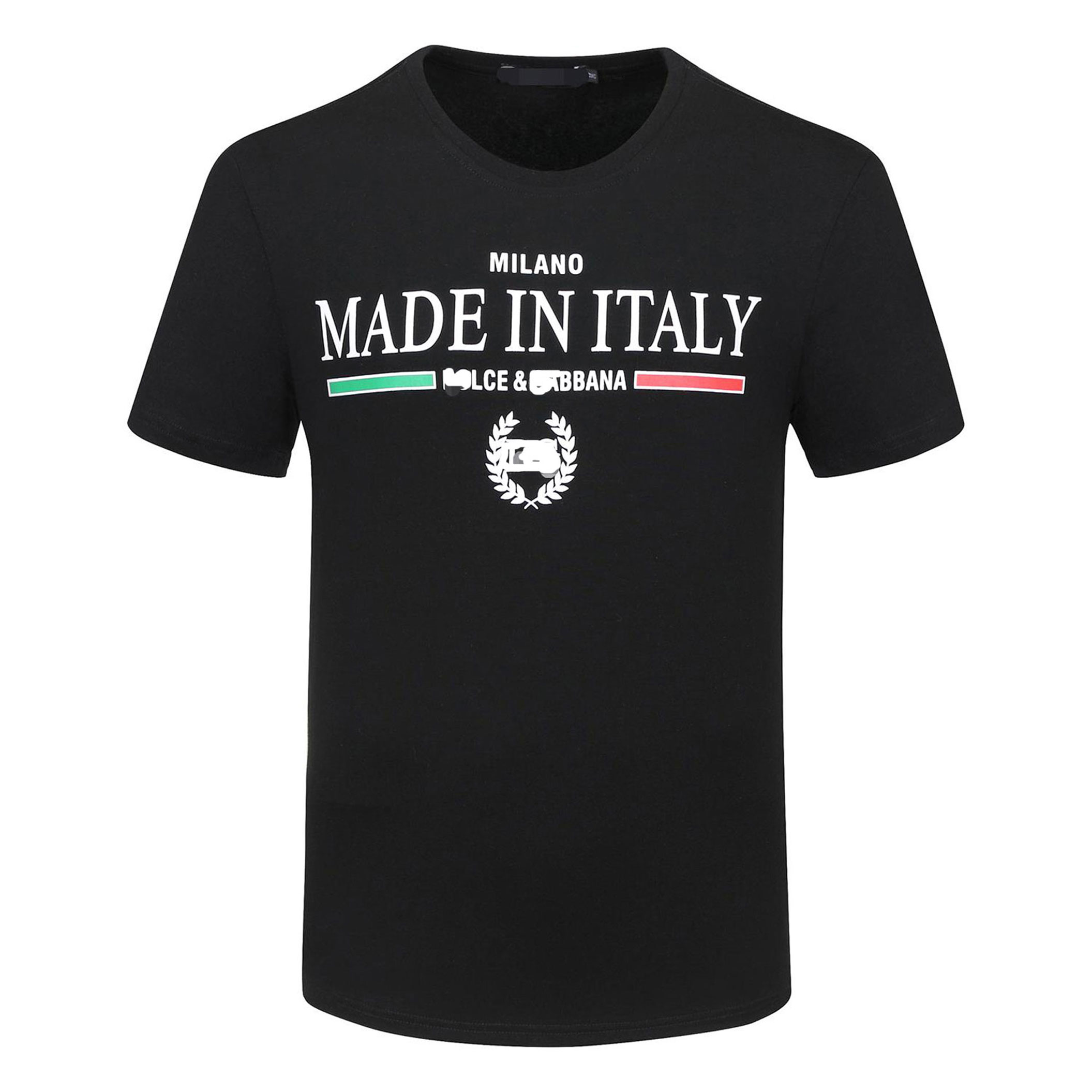 

py2021Men's T-shirt Fashion Pure Cotton Short Sleeve V-Neck Top Black and White Men's, White;black