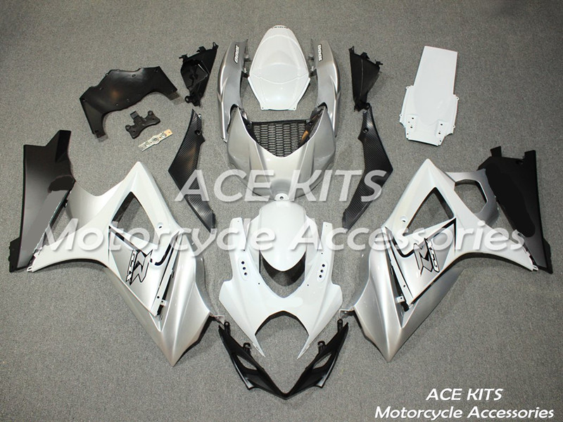 

ACE KITS 100% ABS fairing Motorcycle fairings For Suzuki GSXR1000 GSX-R1000 K7 Year 07 08 2007 2008 A variety of color NO.1454, Black