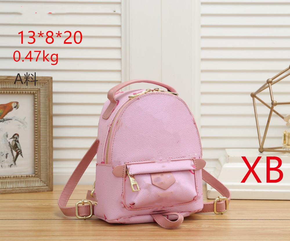 

2021 New luxury goods Fashion women Bags School Bags Unisex Backpack Style Student Bag Men Travel BACKPACK, Freight difference